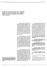 Etude sur les | LIENSOL, Bruno