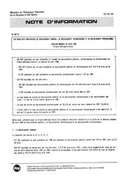 Résultats (les) provisoires du baccalauréat général, du baccalauréat technologique et du baccalauréat professionnel. Session normale de juin 1988. | LAMOURE, Jeanne