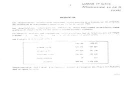 Effectifs universitaires en premier cycle par discipline, diplôme préparé et année d'études, 1987-1988. | POULET, Pascale