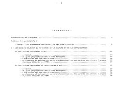 Etablissements publics et privés d'enseignement supérieur artistique et culturel, 1988-1989. | DETHARE, Brigitte