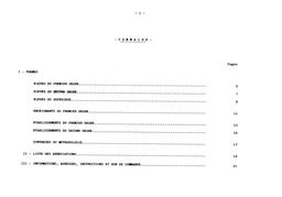 Liste thématique des documents de la Direction de l'Evaluation et de la Prospective, août 1990. | PAYRAS, Chantal