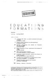 Evaluation (l') CE2 - 6ème : un outil de connaissance des acquis d'élèves. | LE GUEN, Martine
