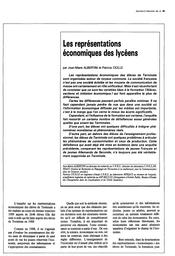 Représentations (les) économiques des lycéens. | ALBERTINI, Jean-Marie