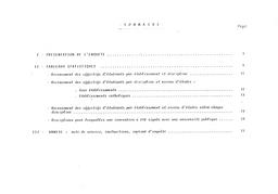 Résultats de l'enquête sur les effectifs d'étudiants de l'enseignement universitaire privé. 1986-87. | METALSI HABRI, Catherine
