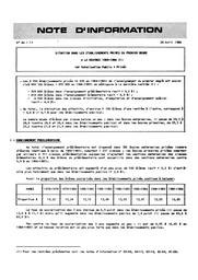 Situation dans les établissements privés du premier degré à la rentrée 1985-1986 (et totalisation public+privé). | HEE, Bernadette