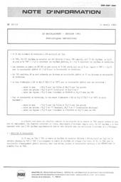 Le baccalauréat, session 1982, statistiques définitives | FLAMMANG, Béatrice
