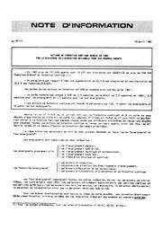 Actions de formation continue menées en 1983 par le ministère de l'Education nationale pour ses propres agents. | REGAGNON, Jean-Claude