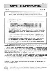 Répartition en 1985-1986 des classes et des divisions selon leur taille. Evolution du nombre moyen d'élèves par classe et division de 1981-1982 à 1985-1986. | LEMONNIER, Martine