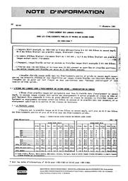 Enseignement (l') des langues vivantes dans les établissements publics et privés du second degré en 1983-1984. | DETAPE, Yves