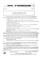 Les bourses d'enseignement supérieur ; Situation des effectifs en 1976-1977 | France. Ministère de l'Education nationale (MEN)