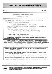 Sorties (les) du système éducatif en 1983 (évolution 1973-1983). | RONDEAU, Marie-Claude