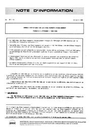 Données statistiques sur les établissements d'enseignement français à l'étranger, 1983-1984 | DCRI 8