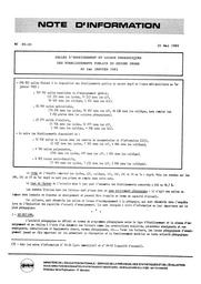 Salles d'enseignement et locaux pédagogiques des établissements publics du second degré au 1er janvier 1983. | RADICA, Gratien