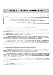 Capacité d'accueil d'enseignement du second degré public. Classes ou bâtiments démontables selon la période de mise en service. Situation au 1er janvier 1980 | RADICA, Gratien