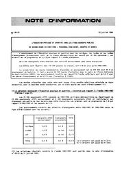 L'éducation physique et sportive dans les établissements publics du second degré en 1983-1984 : personnel enseignant, groupes et heures | RADICA, Kristel