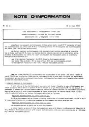 Les personnels enseignants dans les établissements privés du second degré. Résultats de l'enquête 1983-1984 | LECONTEL, Raymonde