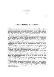 Enseignement (l') du second degré : 1947-48. | France. Bureau universitaire de statistiques (BUS)