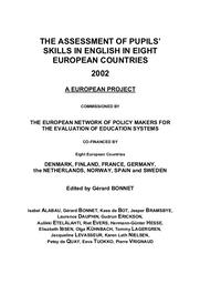 Assessment (The) of pupils' skills in English in eight European countries 2002. | BONNET, Gérard