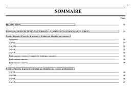 Concours (les) de recrutement des personnels enseignants, d'éducation et d'orientation. | VALETTE, Catherine