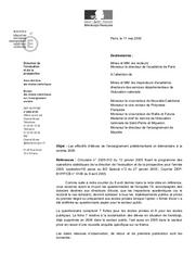 Gestion des enquêtes n°19 et n°40- Constats et prévisions d'effectifs d'élèves du 1er degré à Grenoble en 2005. | RECT GRENOBLE