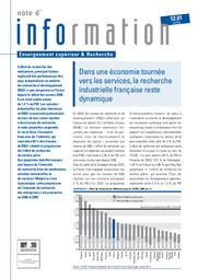 Dans une économie tournée vers les services, la recherche industrielle française reste dynamique. | LE RU, Nicolas