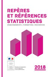 Repères et références statistiques : enseignements, formation, recherche : [RERS 2018] | France. Ministère de l'éducation nationale et de la jeunesse (MENJ). Direction de l'évaluation, de la prospective et de la performance (DEPP). Éditeur scientifique