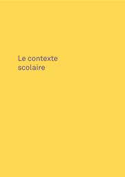 Géographie de l'Ecole 2014. Chapitre 2, Le contexte scolaire / Ministère de l'éducation nationale, de l'enseignement supérieur et de la recherche. Direction de l'évaluation, de la prospective et de la performance | MOISAN, Catherine. Directeur de publication