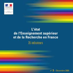 L' État de l'enseignement supérieur et de la recherche [2010] : 35indicateurs / Ministère de l'Enseignement Supérieur et de la Recherche. Sous-direction des systèmes d'information et études statistiques | LEFEBVRE, Olivier. Directeur de publication