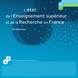 L' état de l'enseignement supérieur et de la recherche en France [2010] : 35 indicateurs / Ministère de l'enseignement supérieur et de la recherche. Sous-direction des systèmes d'information et études statistiques | LEFEBVRE, Olivier. Directeur de publication