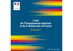 L' État de l'enseignement supérieur et de la recherche [2008] / Ministère de l'Enseignement Supérieur | VITRY, Daniel. Directeur de publication