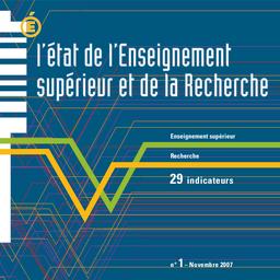 L' état de l'Enseignement supérieur et de la recherche : 29 indicateurs / Ministère de l'Éducation nationale, Direction de l'évaluation, de la prospective et de la performance | VITRY, Daniel. Directeur de publication