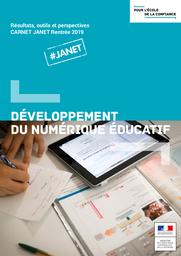 Développement du numérique éducatif / Ministère de l'éducation nationale et de la jeunesse | MERRIEUX, Jean-Marc. Directeur de publication