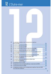 Repères et références statistiques : sur les enseignements, la formation et la recherche [RERS 2010]. Chapitre 12, l'Outre-mer / Ministère de l’Éducation nationale | QUERE, Michel. Directeur de publication