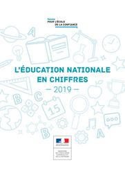 L'Education nationale en chiffres 2019 : année 2018-2019 / Ministère de l'éducation nationale et de la jeunesse. Direction de l'évaluation, de la prospective et de la performance | ROSENWALD, Fabienne. Directeur de publication