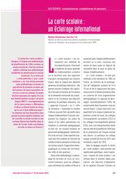 Education & Formations : Les élèves : connaissances, compétences et parcours : n° 79 [décembre 2010]. Chap. 10, La carte scolaire : un éclairage international / Nadine Dalsheimer-Van Der Tol | DALSHEIMER, Nadine. Auteur