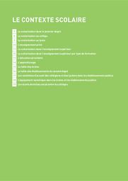 Géographie de l'Ecole 2017. chapitre 2, Le contexte scolaire / Ministère de l'éducation nationale, de l'enseignement supérieur et de la recherche. Direction de l'évaluation, de la prospective et de la performance | ROSENWALD, Fabienne. Directeur de publication