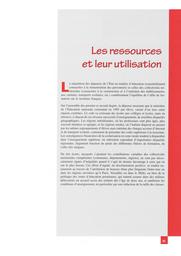 Géographie de l'Ecole : 1998. Chapitre 2, Les ressources et leur utilisation / Ministère de l'éducation nationale, de la recherche et de la technologie. Direction de la programmation et du développement | GARNIER, Michel. Directeur de publication