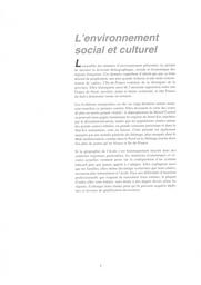 Géographie de l'Ecole : 1995. Chapitre 1, L'environnement social et culturel / Ministère de l'éducation nationale. Direction de l'évaluation et de la prospective | THELOT, Claude. Directeur de publication