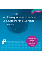 L' état de l'enseignement supérieur et de la recherche en France [2014] : 47 indicateurs / Ministère de l'enseignement supérieur et de la recherche. Direxction générale de l'enseignement supérieur et de l'insertion professionnelle | LEFEBVRE, Olivier. Directeur de publication