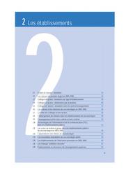 Repères et références statistiques : sur les enseignements, la formation et la recherche [2006]. chapitre 02, Les établissements / Ministère de l'éducation nationale, de l'enseignement supérieur et de la recherche. Direction de l'évaluation, de la prospective et de la performance | VITRY, Daniel. Directeur de publication