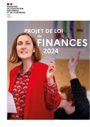 Projet de loi de finances : 2024 / Ministère de l'Education nationale et de la jeunesse | ATTAL, Gabriel. Directeur de publication