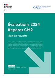 Évaluations 2024 Repères CM2 : premiers résultats / Sandra Andreu, Agnès Biarrotte-Sorin, Cédric Bourgeois, François-Xavier Cannes, Pierre Conceiçao, Julien Desclaux, Yann Eteve, Laetitia Evrard, Charlotte Gill-Sotty, Hugo Giraudeau-Barthet, Laurent Korchia, Christophe Laskowski, Stéphanie Le Breton, Massimo Loi, Lauriane Magnino, Virginie Maitay, Stéphanie Mas, Lucie Neirac, Elodie Persem, Gaël Raffy, Magalie Robaut, Thierry Rocher, Lourdes Rojas Rubio, Guillaume Rue, Julie Thumerelle | ANDREU, Sandra. Auteur